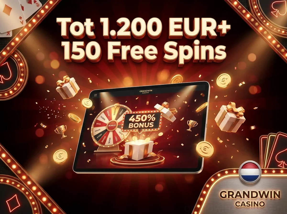 Tot 1.200 EUR+ 150 Free Spins